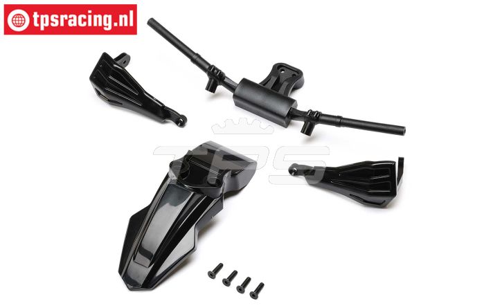 LOS-2281 Promoto Schutzblech, Lenker, Schutz schwarz, Set