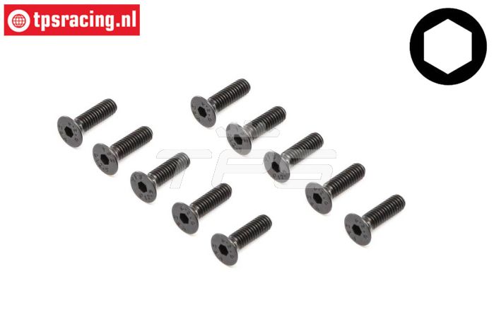 los255019 Senkkopf Schraube M4-L14 mm, 10 st.