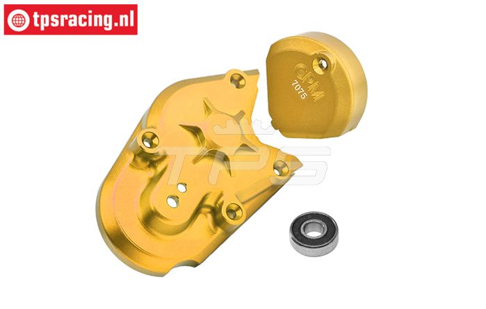 MX038A-GD PROMOTO-MX Alu-Antriebsgehause Gold, Set