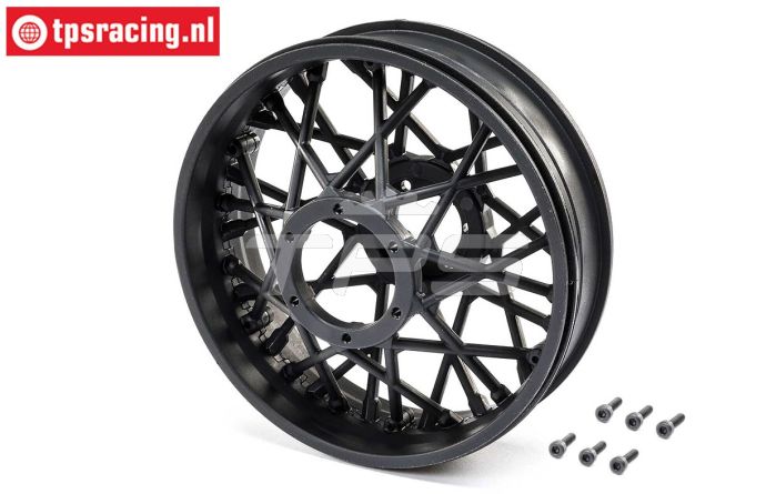 LOS46001 PROMOTO Hinterradfelge schwarz, 1 St.