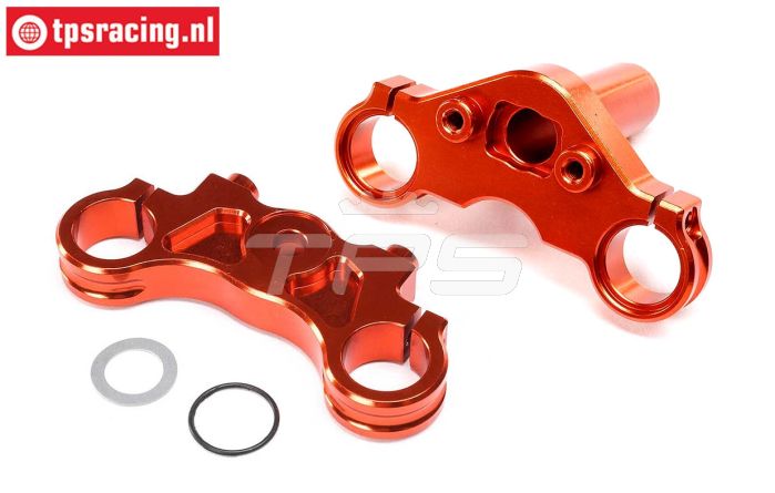LOS364004 PROMOTO Alu Lenkerplatten Orange, Set