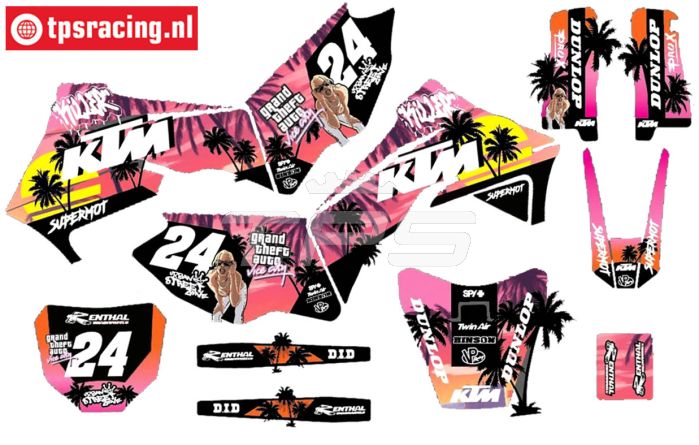 CS0980/60 PROMOTO Aufkl. KTM Grand Theft Auto, Set