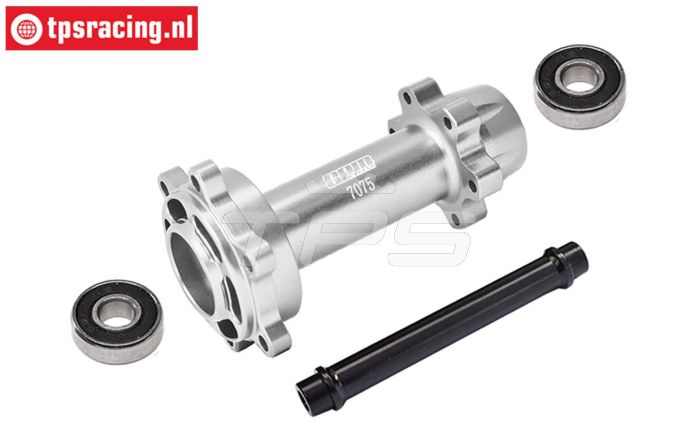 MX007-S PROMOTO Alu-Radachse hinten Silber, Set