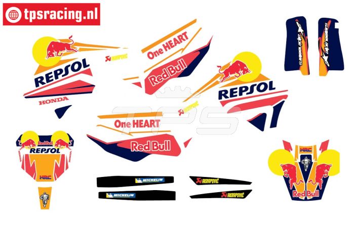 CS0980/22 PROMOTO Aufkl. Repsol Honda, Set