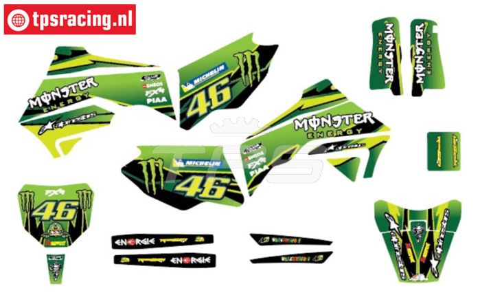 CS0980/20 PROMOTO Aufkl. Rossi Monster Green, Set