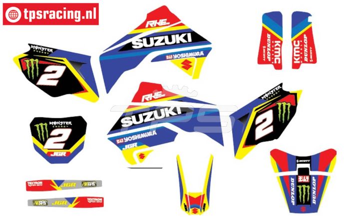 CS0980/14 PROMOTO Aufkl. Suzuki 250 RMZ, Set