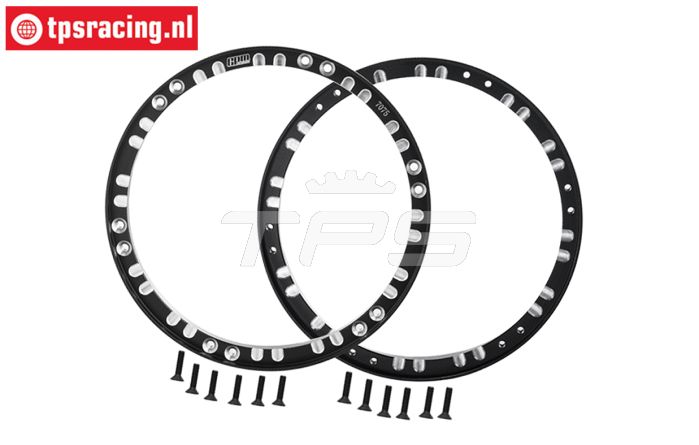 MX0505F-BK PROMOTO Alu-Felge Ring Vorn. Schwarz, 2 st.