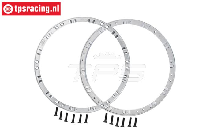 MX0505F PROMOTO Alu-Felge Ring Vorne Silber, 2 st.