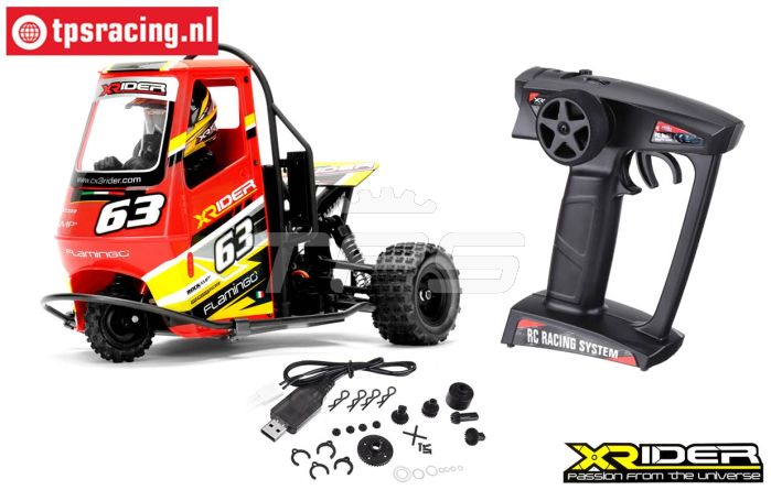 XR83001-01 X-Rider Flamingo Rot RTR, Set