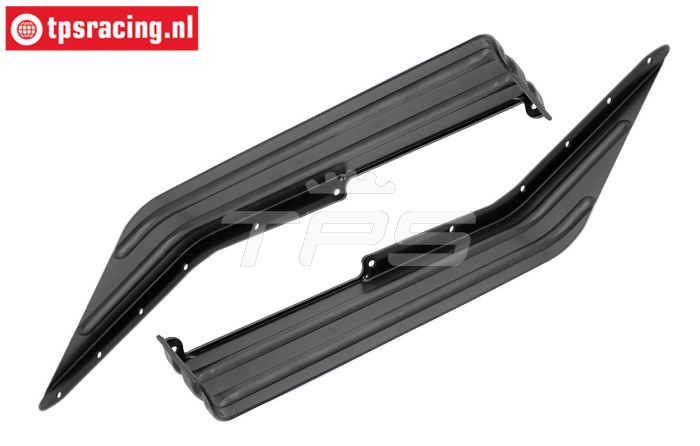 FG67152 ABS Chassis Spritzschutz Short Cross, Set
