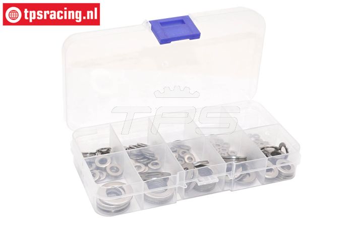 TPS1150/60 Stahlringe-Sortiment 2~10 mm, 180-tlg.