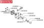 LOS242031 Differentialgehause vorne LMT Truck, Set
