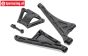 LOS-4153 LOSI 5IVE-TG Chassis Strebe vorne-Hinten, Set