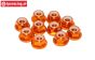 TPS1225/04 Alu-Sicherungs mutter M5 Orange, 10 st.