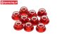 TPS1225/01 Alu-Sicherungs mutter M5 Rot, 10 st.