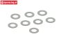 ARA709057 ARRMA Passscheibe Ø5,4-Ø9,5-D0,2 mm, 8 St.