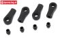 ARA320501 ARRMA Stahlkugel mit Komposithalter, Set