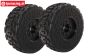 ARA550107 ARRMAdBoots Fireteam-Reifen geklebt, 2 st.