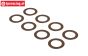 ARA709064 ARRMA Passscheibe Ø8-Ø12-D0,2 mm, 8 st.