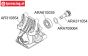 ARA709064 ARRMA Passscheibe Ø8-Ø12-D0,2 mm, 8 st.