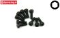 BWS56002 Zylinderkopf schraube M2,5-L8 mm, 10 st.