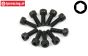 BWS56005 Zylinderkopf schraube M4-L12 mm, 10 st.