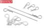 BWS56077 Body-RC Box Clips BWS-LOSI, Set