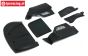 BWS59002/04 Karosserie Flex Schwarz BWS-LOSI, Set