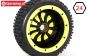 BWS69034/02 Mini-Pin Schwarz-Gelb Ø180-B75 mm, 2 st