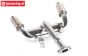TPS8010 Doppelt Tuning Auspuff HPI-Rovan-King, Set