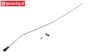 FG1018/01 Gasgestänge gebogen L340 mm, 1 st.