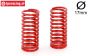FG10183 Stoßdämpferfeder rot Ø17-Ø2,4-L48 mm, 2 St.