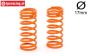FG10191 Stoßd. feder progres. orange Ø17-Ø2,2-L48 mm, 2 St.