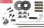 FG10450 Bowdenzug-Bremsen F1 vorne, Set