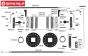 FG10451 FORMEL 1 SCHEIBEN BREMSE HINTEN