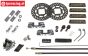 FG10452 Bowdenzug-Bremsen F1 vorne, Set