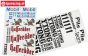 FG3069 Team Dekorbogen Atego Truck, Set