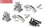 FG4406 Alu-Achsschenkel 3 mm deachsiert 2WD, Set