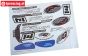 FG6154/03 Karosserie Marder-E Buggy Blau-Weis, 1 st.