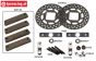 FG6250/03 Bowdenzug-Bremsen vorne 1/6, Set