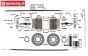 FG8450/08 Tuning 1/5 Bowdenzug-Bremsenmbau, Set
