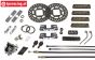 FG6250/07 Tuning Bowdenzug-Bremsen vorne Mon./Stad., Set