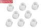 FG6496/04 Teflon Gleitbuchse mit flansch, 8 St.