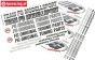 FG6571 FG Aufkleber Grau, Set