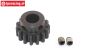 FG66217/01 Stahl Zahnrad Getriebewelle 15Z-4WD, 1 St.