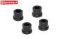 FG66291/10 Teflon-Stoßd. buchse Ø5,1-Ø9,0 mm, 4 St.