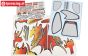 FG67166 Dekorbogen Leopard 2WD RTR, Set