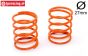 FG67312 Stoßd. feder Orange Ø27-Ø2,4-L40 mm, 2 St.