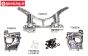 FG68400 Aluminium hinterachse 4WD, set