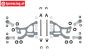 FG68401/01 Alu-Querlenker hinten unten 1/5, Set